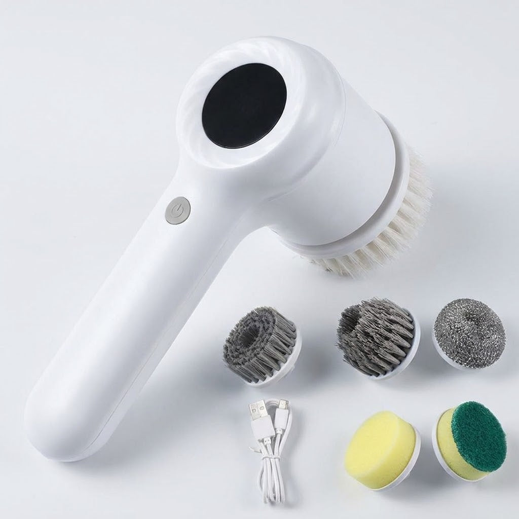 USB Electric Rotary Scrubber Cleaning Brush