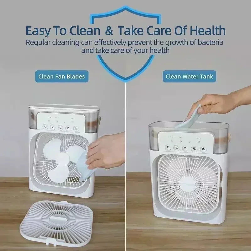 Portable 3-in-1 Mini Air Cooler