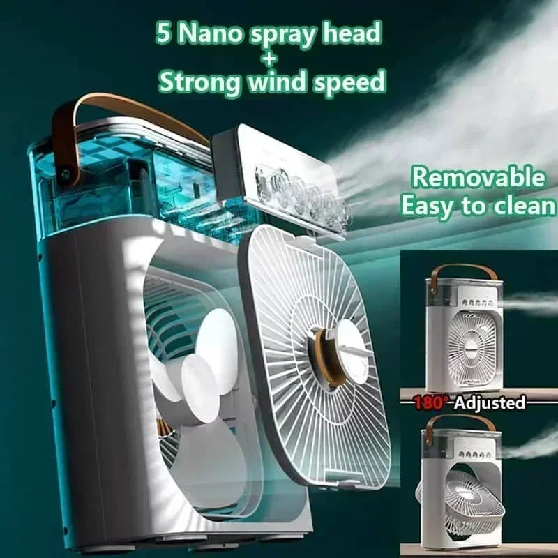 Portable 3-in-1 Mini Air Cooler