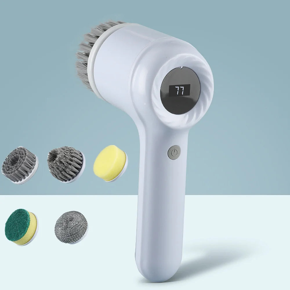 USB Electric Rotary Scrubber Cleaning Brush