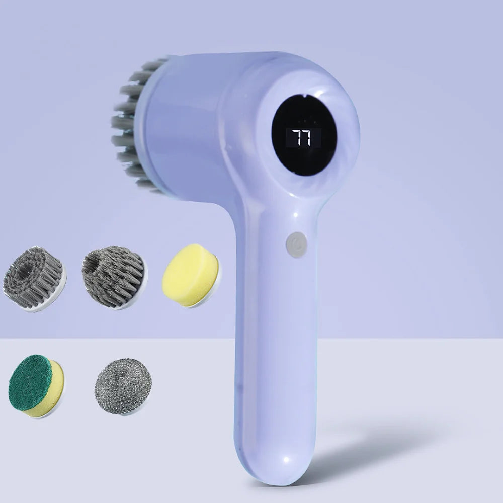 USB Electric Rotary Scrubber Cleaning Brush